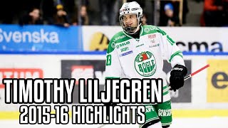 Timothy Liljegren  201516 Highlights  Rögle BK [upl. by Cheshire]