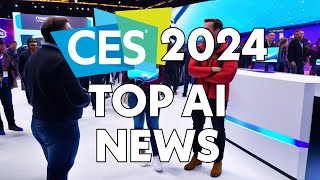 Unveiling the Future Top 10 AI Breakthroughs at CES 2024 [upl. by Ybbor900]