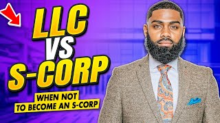 LLC vs SCORP When NOT to become an SCORP [upl. by Alden]