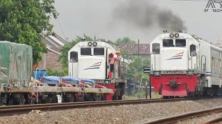 Ramainya Kereta Api Di Lempuyangan Yogyakarta  Banyak Banget Kereta Langsiran [upl. by Holcomb]