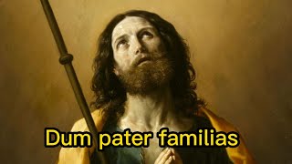 Dum Pater Familias  Codex Calixtinus  Legendado LatimPortuguês [upl. by Rask]