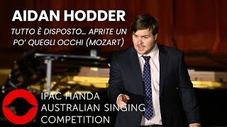 2024 Aidan Hodder Baritone SemiFinals Concert first performance Mozart [upl. by Semele]