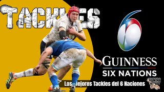 Los Mejores Tackles del Guinness 6 Naciones 2024 🏉 VIVIENDO RUGBY [upl. by Bred348]