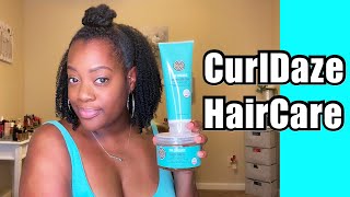 CurlDaze Hair Care  Product Review and Demo [upl. by Matheson348]