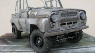 UAZ 469b RC 110 FULL METAL BUILD Part 2 of 2 [upl. by Suoirrad]