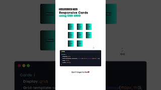 Elegante Responsive Card con Grid en CSS 🔥🔥🔥 [upl. by Adias]