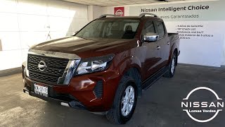 NISSAN FRONTIER LE STD 2021 NARANJA COBRIZO\\SEMINUEVOS NISSAN LOMAS VERDES [upl. by Bronson]