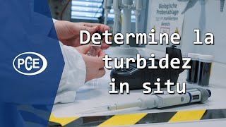 Determine la turbidez in situ El medidor de turbidez portátil de PCEInstruments [upl. by Atnamas]