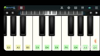 MASTER  BGM  PIANO music trending piano bgmi [upl. by Oisangi]