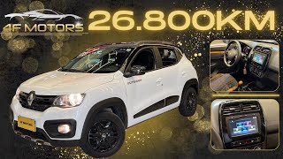 Renault Kwid 10 Outsider 2022 4fmotors BAIXO KM [upl. by Atinev]