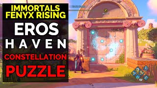 IMMORTALS FENYX RISING  EROS HAVEN CONSTELLATION PUZZLE [upl. by Boycie]