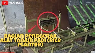 penggerak alat tanam padi rice planting equipment [upl. by Ingaborg]