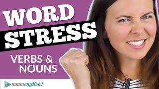 Word Stress in English  How to Pronounce ✅ [upl. by Swen82]