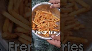 Crispy and Perfect Easy way to make French Fries at Home Shorts Viral FrenchFries [upl. by Ariaes]