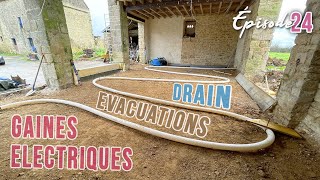 DRAIN amp RÉSEAUX  EP24  préparation de la dalle [upl. by Hsinam]