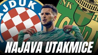 NAJAVA UTAIMICE  Hajduk  Istra 1961 Subota 091124 [upl. by Ailido393]