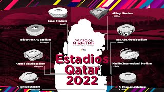 Conoce los estadios del mundial de Qatar 2022 [upl. by Gefen]