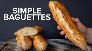 How to make Amazing French Baguettes at home [upl. by Rentsch]