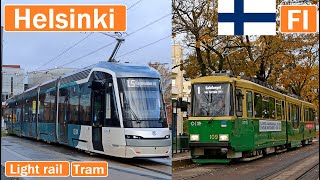 HELSINKI TRAMS  Helsingin raitioliikenne 2023 4K [upl. by De Witt]