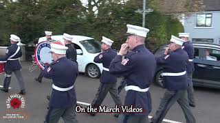 Portrush Sons of Ulster  Crown Defenders Cloughmills Band Parade 2024 [upl. by Eila]