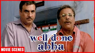 Boman Irani Approaches Government Officials  Well Done Abba  Movie Scenes  Shyam Benegal [upl. by Snowman]