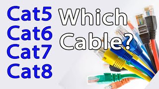 Cat6 vs Cat7 vs Cat8 Ethernet Cables What’s the Difference and Which Should You Choose [upl. by Wightman]