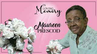 Celebrating the Life of Maureen Prescod [upl. by Adao351]