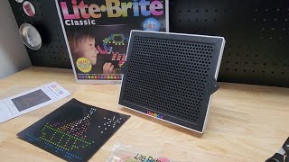 This Lite Brite Is A Real Blast From The Past [upl. by Ilagam]