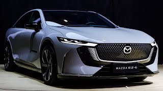 2025 MAZDA EZ6 revealed  First Look Exterior and Interior  Auto China 2024 [upl. by Astrix]