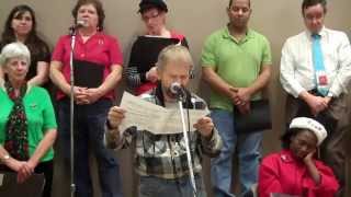 Homeless Man sings Oh Holy Night [upl. by Eilrebmik383]