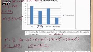 Streuungsmaße  Intervall der Streuung ★ Rechnung und Interpretation – Streuungsintervall [upl. by Uri976]