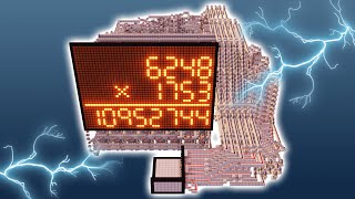 I Made a Powerful Redstone Calculator [upl. by Harvie]