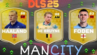 Man City  Biggest Ratings Upgrades DLS 25 [upl. by Adnulahs]