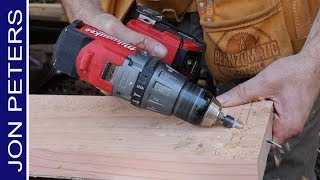 How to Drill and Drive Screws at an Angle  Quick Tip [upl. by Cima615]