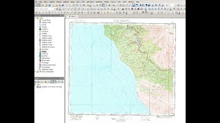 Georeferencing map in Micromine [upl. by Ostraw]