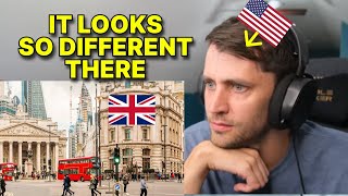 American reacts to London England [upl. by Yentruok]