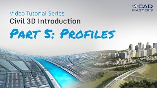 Civil 3D Tutorial 5 Profiles [upl. by Godber]