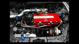 Honda civic EG b16 turbo 300hp [upl. by Ahselyt790]