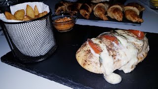 Blanc de poulet au four à la mozzarella Recette rapide et facile à ne pas rater [upl. by Imyaj]