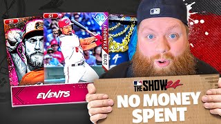 No Money Spent OUR FIRST ONLINE GAMES MLB The Show 24 [upl. by Neerual]