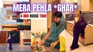 I Bought my First House🥹🏠 4 BHK house tour🧿😍 [upl. by Oecile]