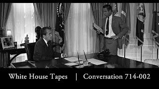 quotSmoking Gunquot Richard Nixon and Bob Haldeman discuss the Watergate breakin June 23 1972 [upl. by Leaj595]