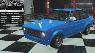 GTA 5  DLC Vehicle Customization  Vapid Retinue Mk II Ford Escort and Review [upl. by Atwater]