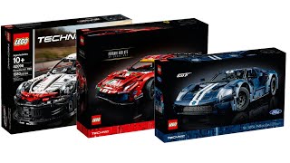 All LEGO Technic Supercars scale 110  112 from 2019  2023 CompilationCollection Speed Build [upl. by Anyal363]