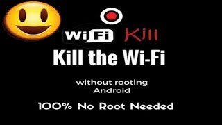 CARA KILL WIFI  AGAR PUTUS KONEKSI [upl. by Neehcas]