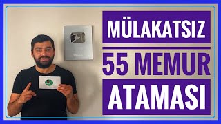 KPSS 55  60 PUANLA MÜLAKATSIZ 55 MEMUR ALIMI UŞAK ÜNİVERSİTESİ PERSONEL ALIMI [upl. by Einttirb]