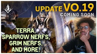 TERRA IS COMING NEXT PATCH LOTS OF NERFS AND MORE  V019 Patch Notes  Predecessor Open Beta [upl. by Acima]