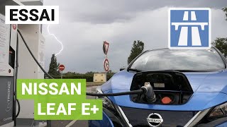 ParisMarseille en Nissan LEAF  grosse GALÈRE [upl. by Malamud]