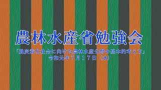 【 農林水産省勉強会 】脱炭素化社会におけるソーラーシェアリング（営農型太陽光発電）のプレゼン。【FIT価格の影響を受けない】再生可能エネルギーを利用した自家消費の農業とは？（2019年7月 ） [upl. by Assirahc]