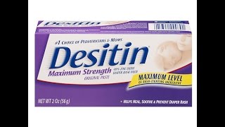 Desitin Maximum Strength Diaper Paste Original [upl. by Eerrehc]